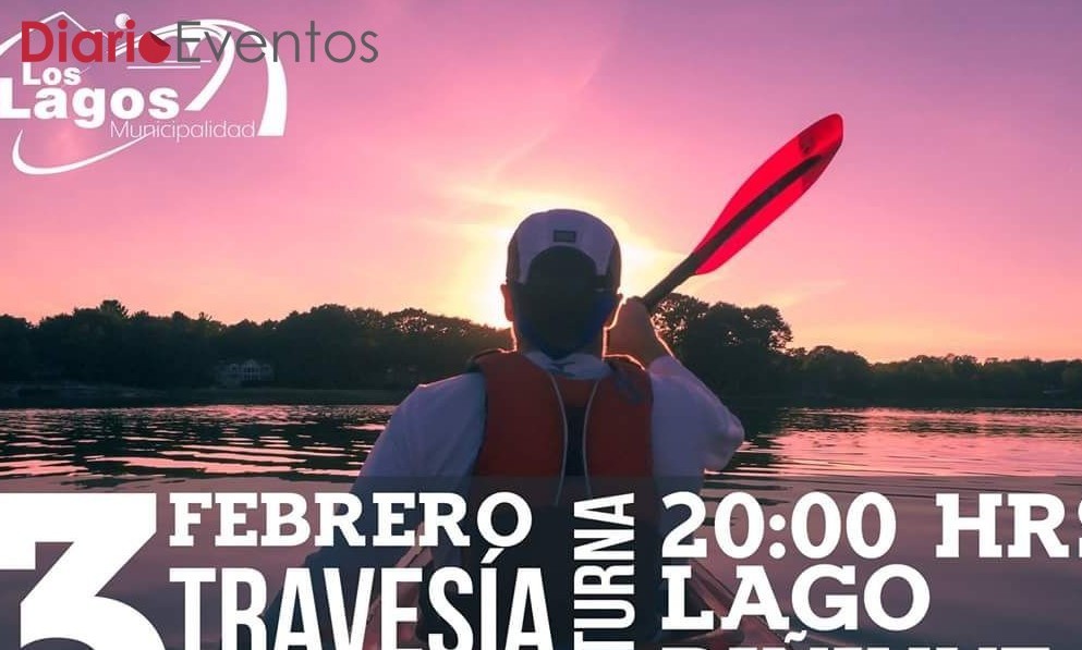 Preparan cuarta  travesía  en kayak  nocturno  por el lago Riñihue 