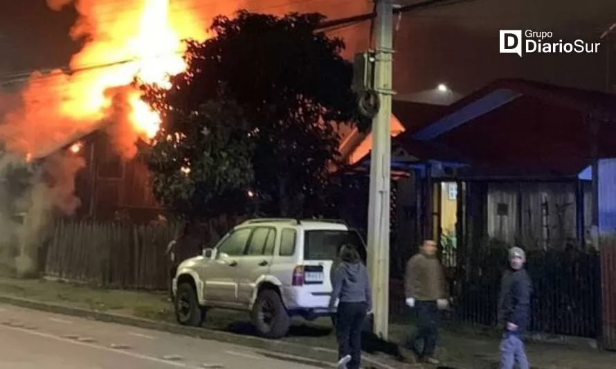Alarma de incendio en calle Arturo Prat de La Unión