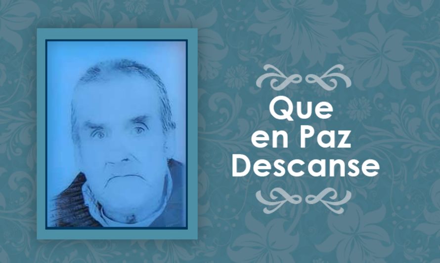 Falleció Juan Luis Paredes Azócar  (Q.E.P.D)