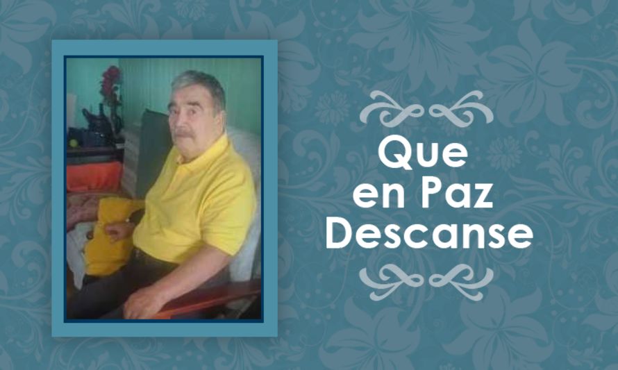 Falleció Demesio Riquelme Vargas  (Q.E.P.D)