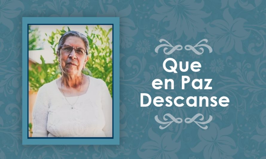 Falleció Elvira Nilian Álvarez  (Q.E.P.D)
