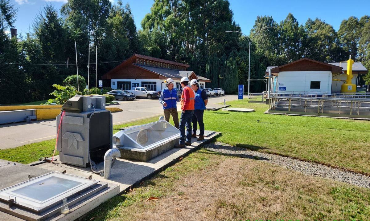 SISS visitó Estación Depuradora de Aguas Servidas de Valdivia