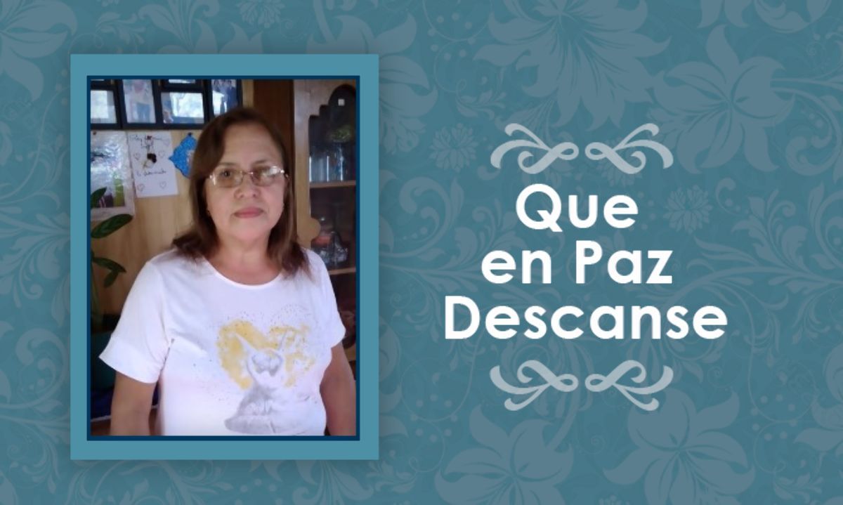 Falleció Luzmarina del Carmen Noriega Aliquintui  (Q.E.P.D)