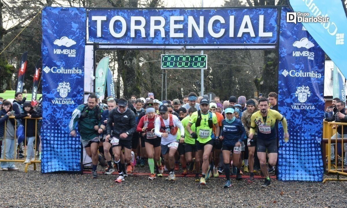 Torrencial contó con una importante participación de corredores