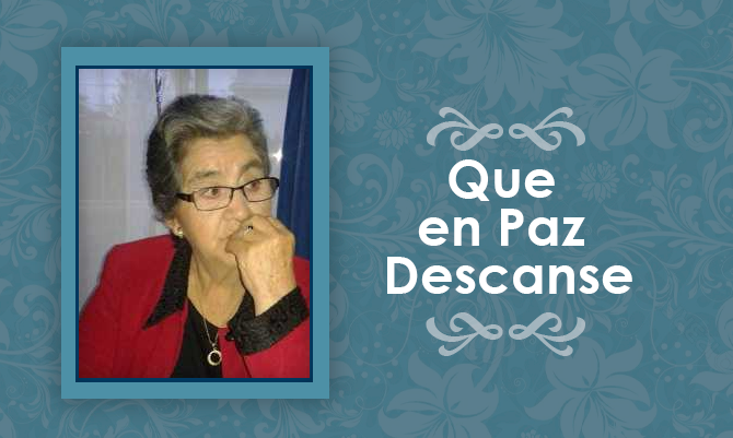 Falleció Sofía Inés Uribe Yáñez  (Q.E.P.D)